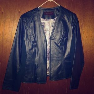 Leather jacket